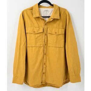 REI Cooperative Button Shirt Mens sz XL Organic Cotton Gorpcore Outdoor Flannel
